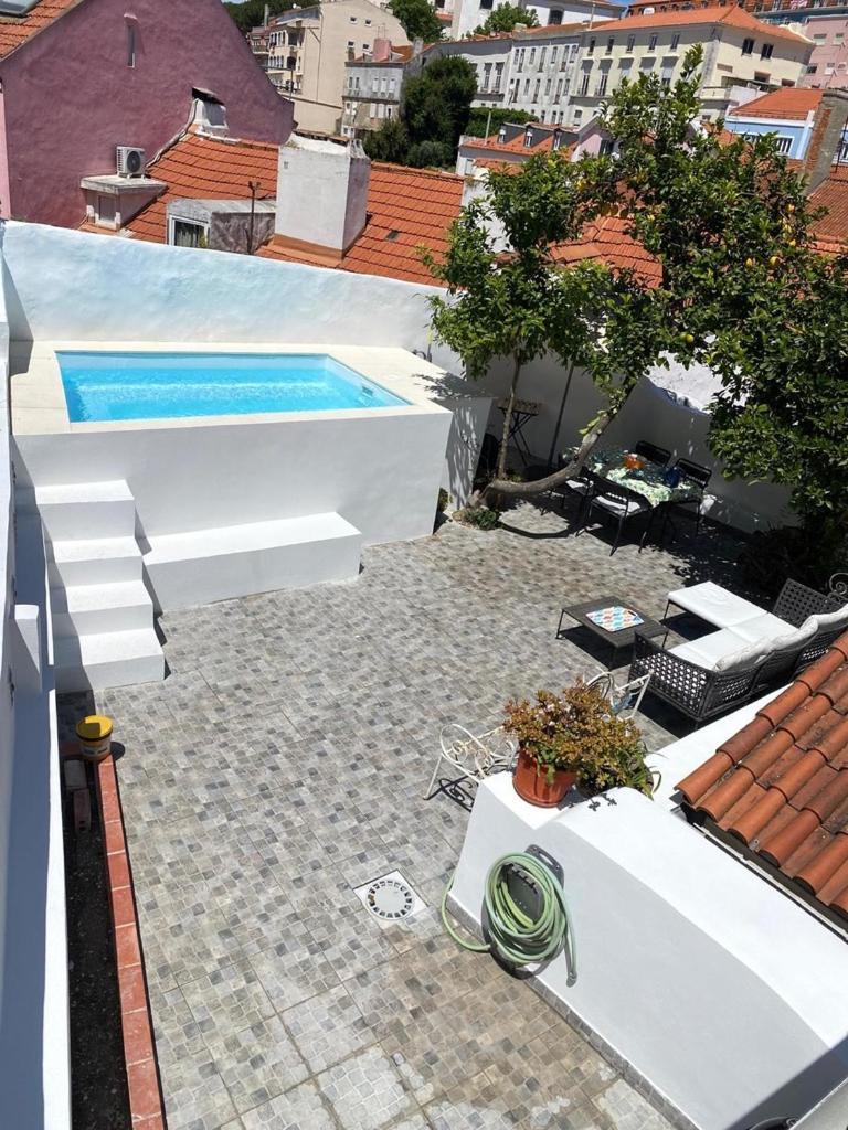 Castelo Terrace Leilighet Lisboa Eksteriør bilde
