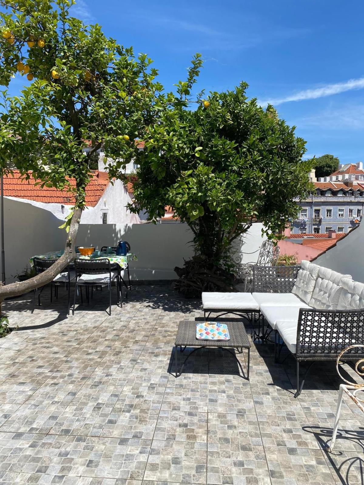 Castelo Terrace Leilighet Lisboa Eksteriør bilde